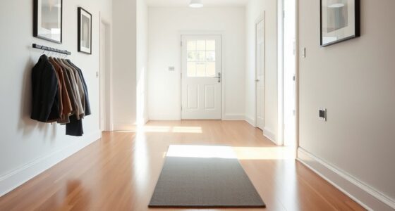 decluttering hallway spaces