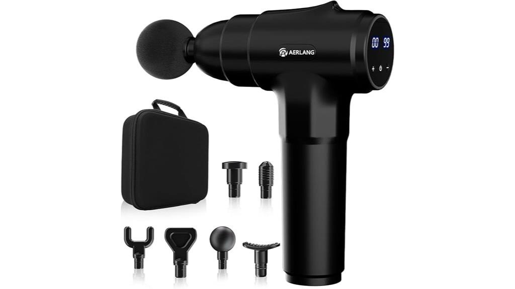 deep tissue massage gun