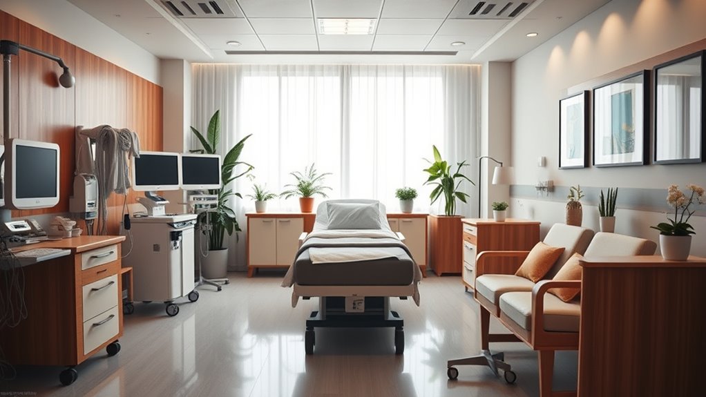 designing comfortable infection controlled healthcare environments