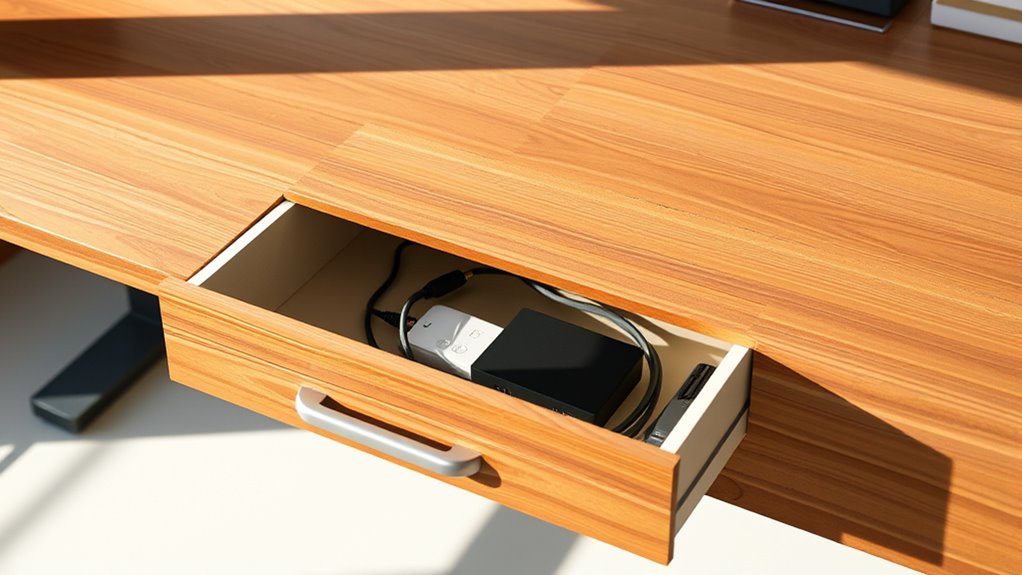 desk features and durability