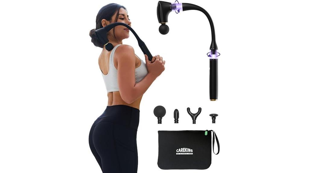 detachable percussion massage gun