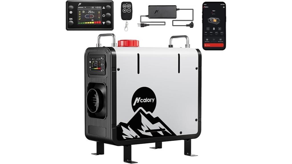 diesel heater with app