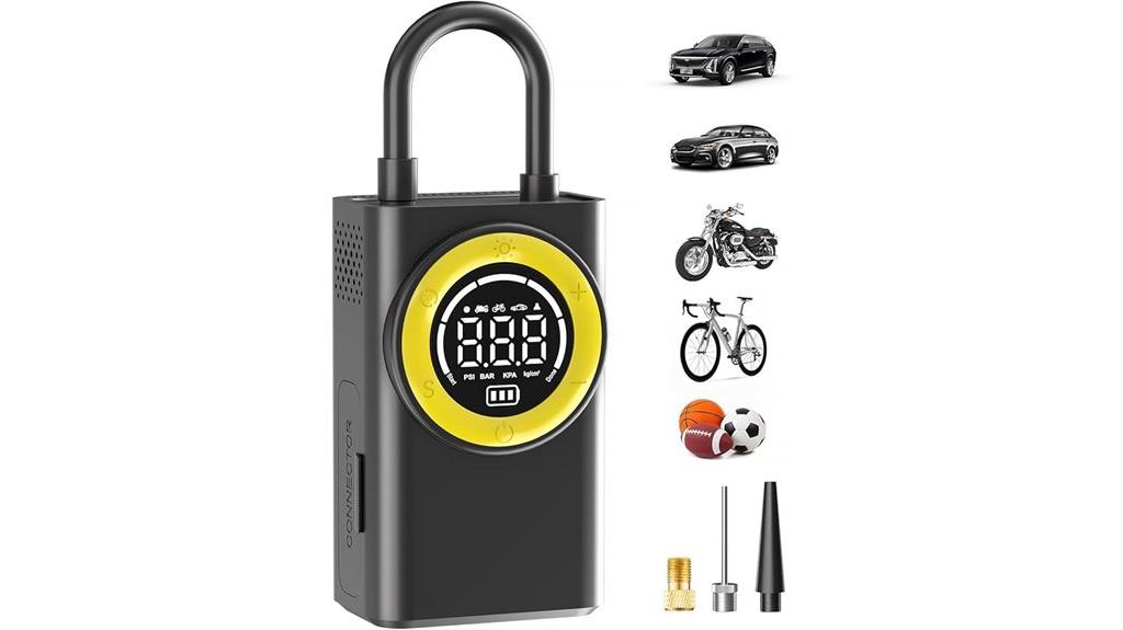 digital pressure gauge inflator