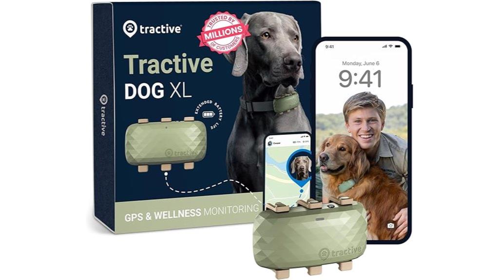 dog gps with health features