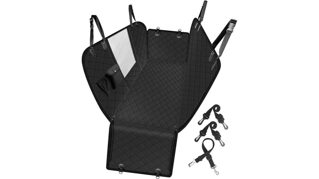 dog seat cover with storage