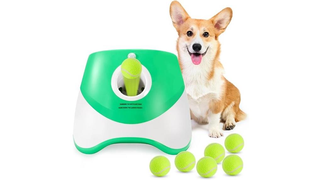 dog tennis ball launcher