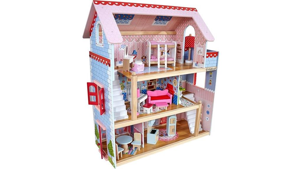 dollhouse with accessories