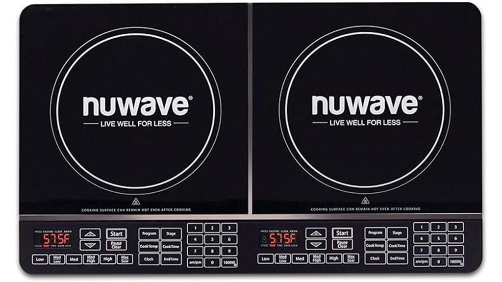 double induction cooktop power