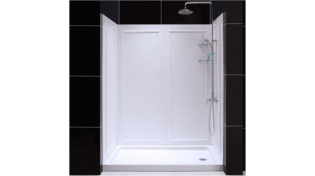 dreamline shower base kit