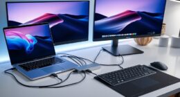 dual 4k usb c docks