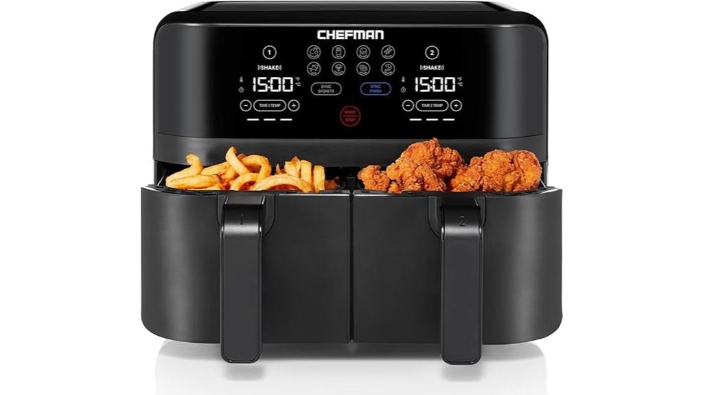 dual basket air fryer