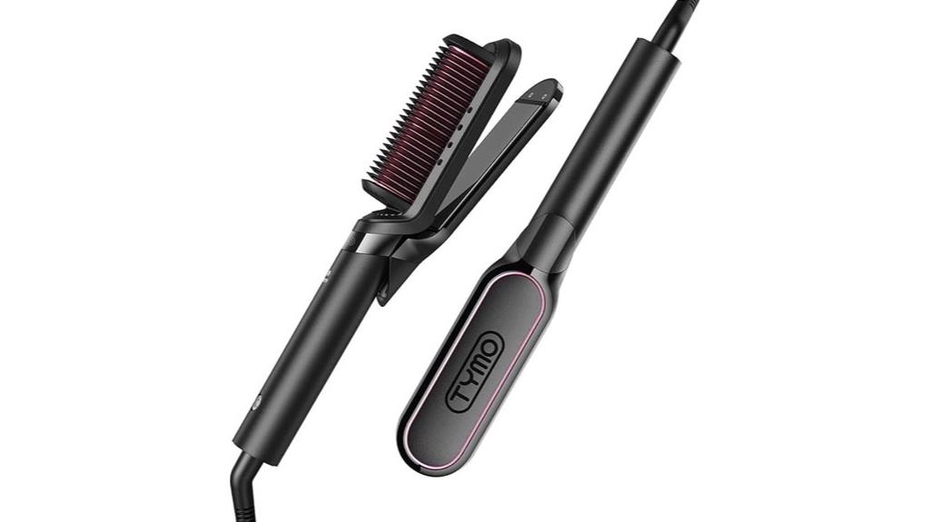 dual function hair straightener