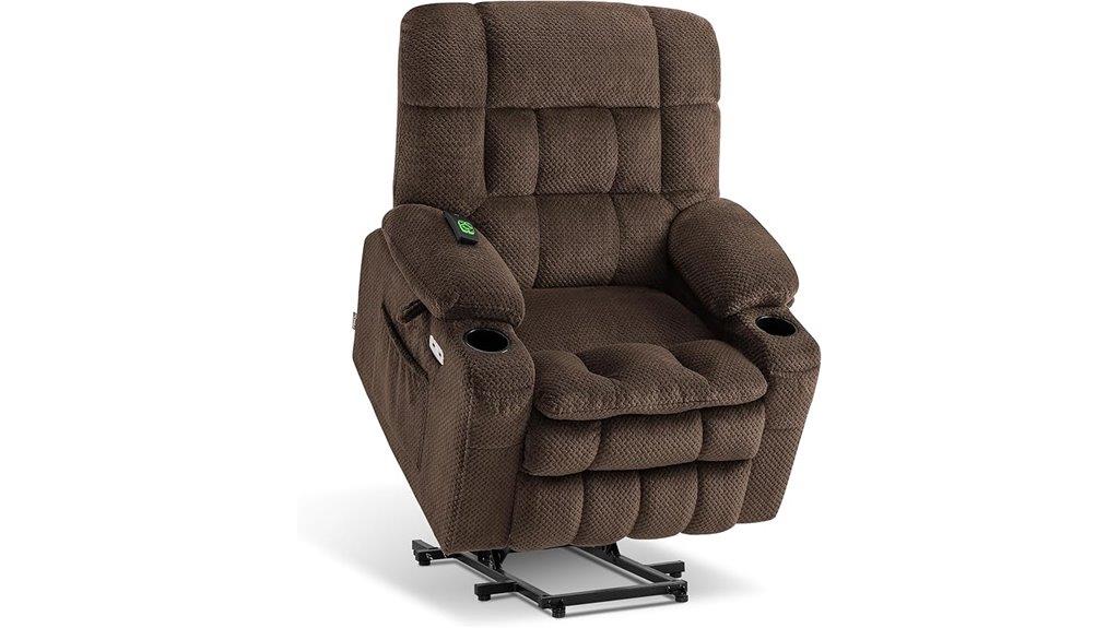 dual motor elderly recliner