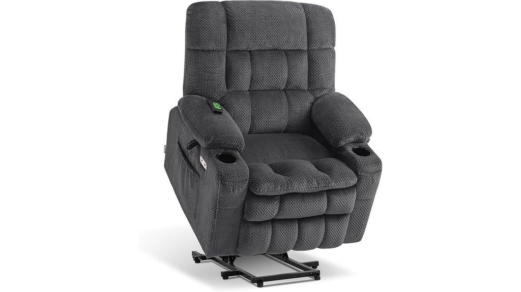 dual motor elderly recliner