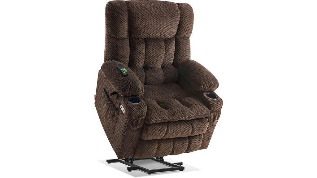 dual motor massage recliner
