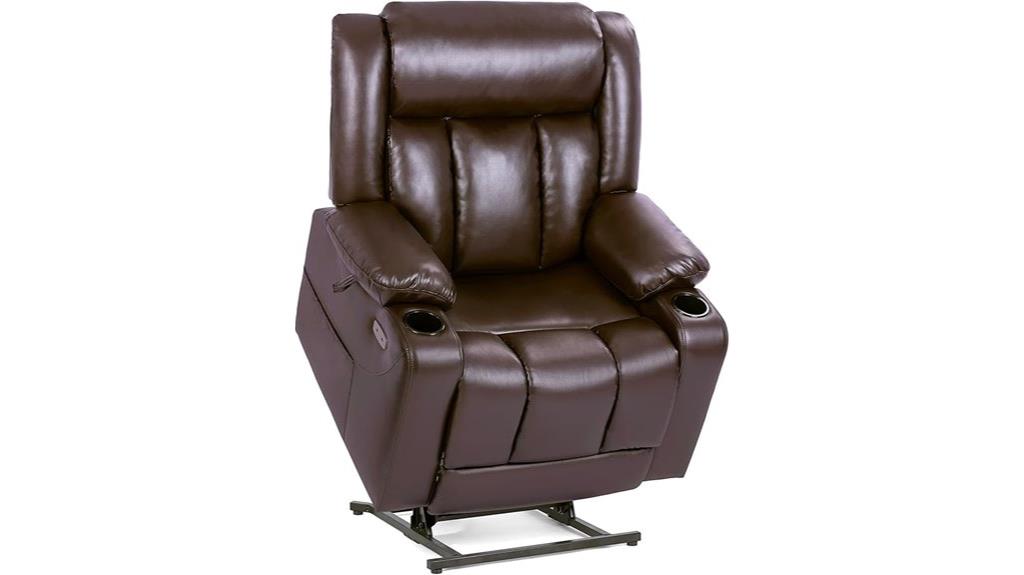 dual motor oversized recliner