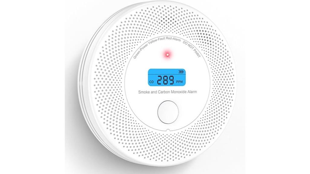 dual smoke and co detector