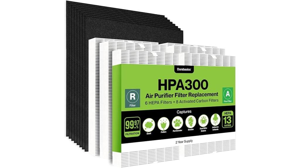 durabasics hepa filter set