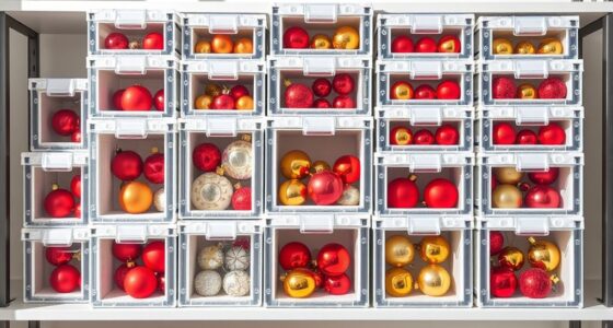 durable holiday ornament storage