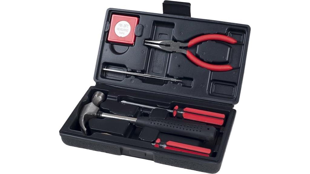 durable six piece tool kit