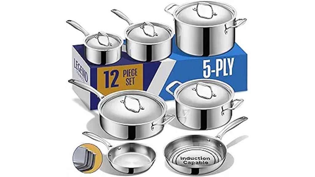 durable stainless steel cookware