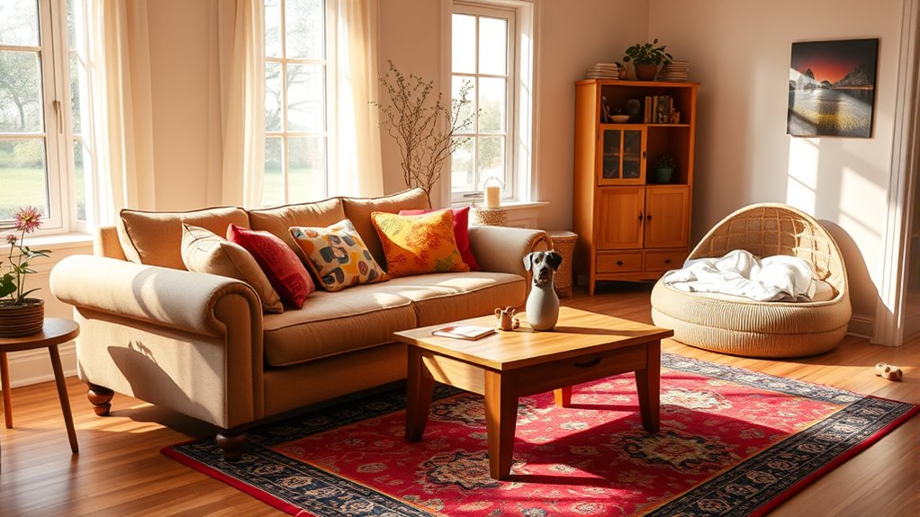 durable washable pet safe decor