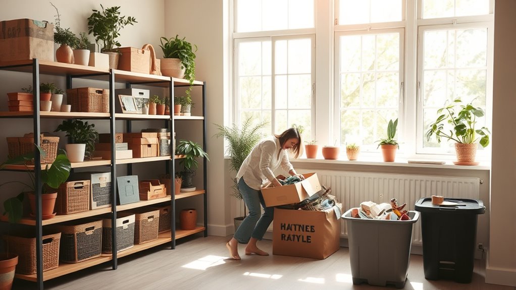 eco friendly decluttering methods