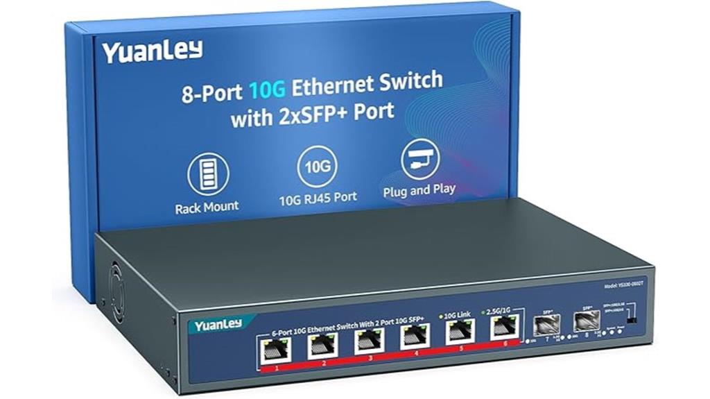 eight port 10g switch