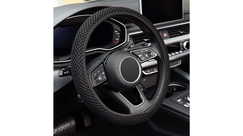 elastic car steering wheel cover