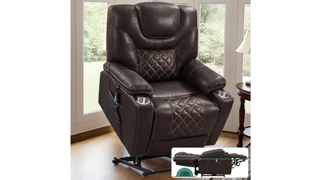 elderly recliner with massage