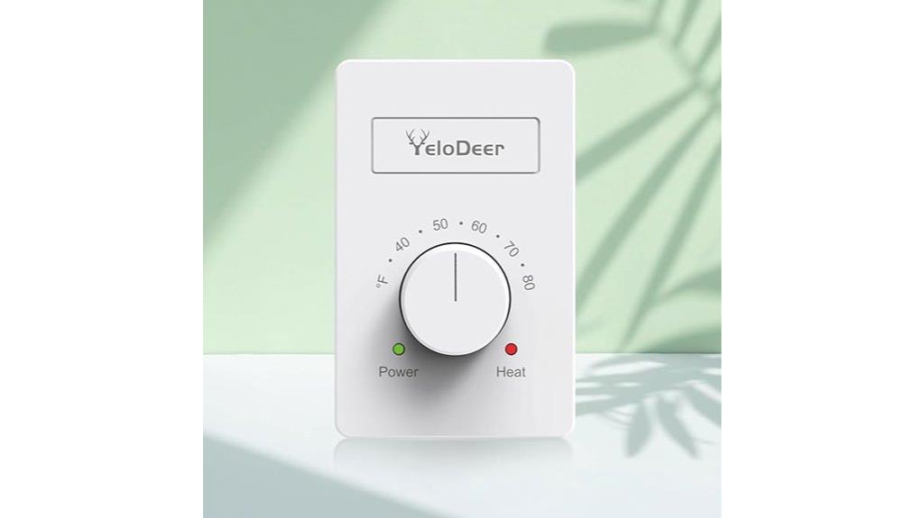 electric baseboard heater thermostat