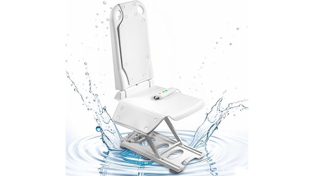 electric bath lift with suction