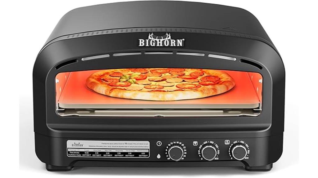 electric countertop pizza oven