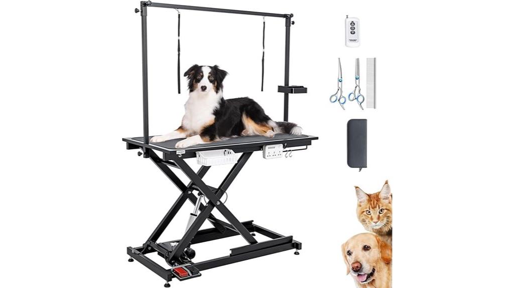 electric grooming table