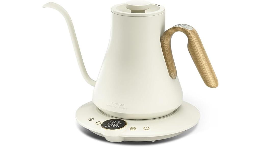 electric kettle with temperature control
