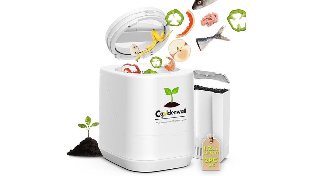 electric kitchen compost bin