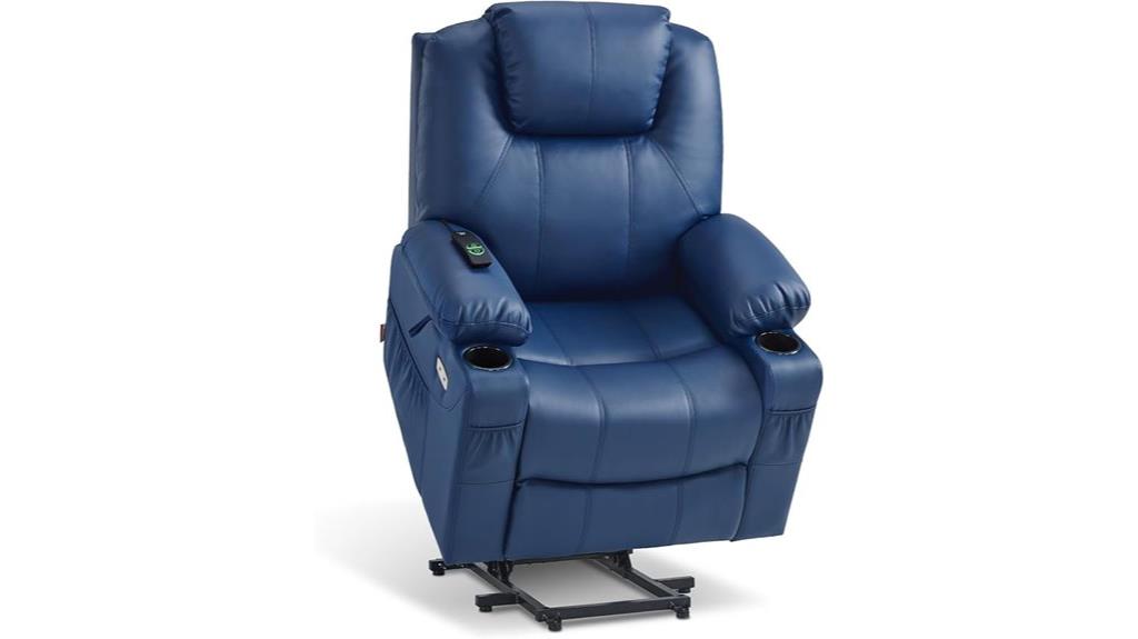 electric lift massage recliner