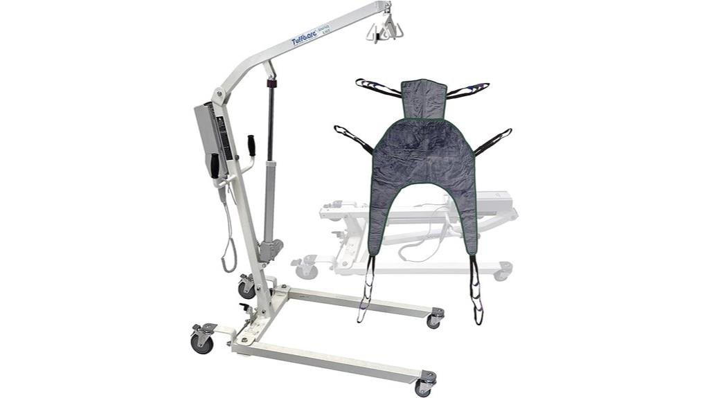 electric lift with sling
