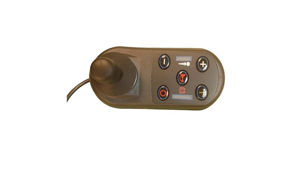 electric wheelchair joystick controls