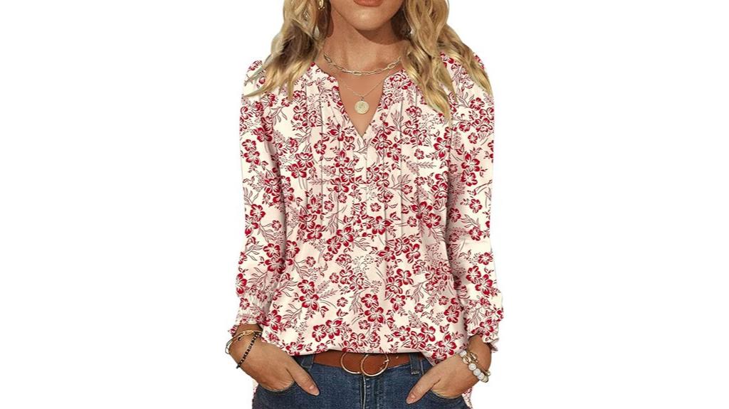 elegant pleated ruffle top