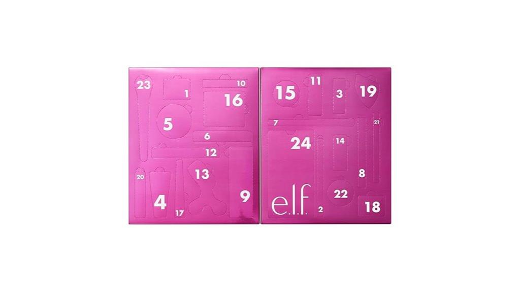 elf holiday countdown calendar