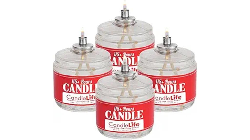 emergency candle survival pack
