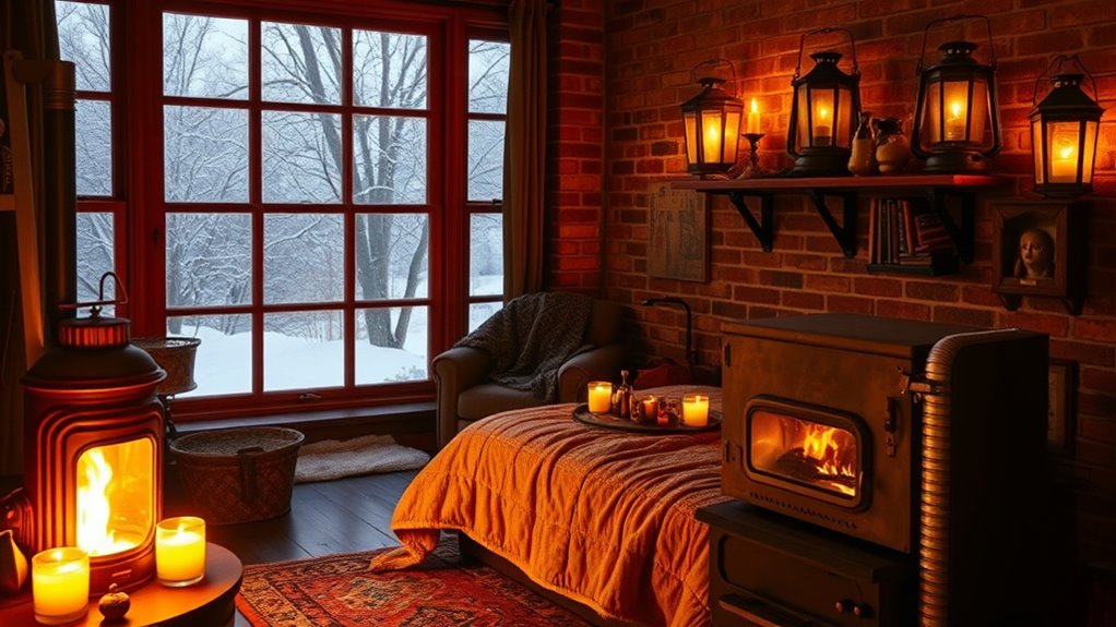 emergency heating without power