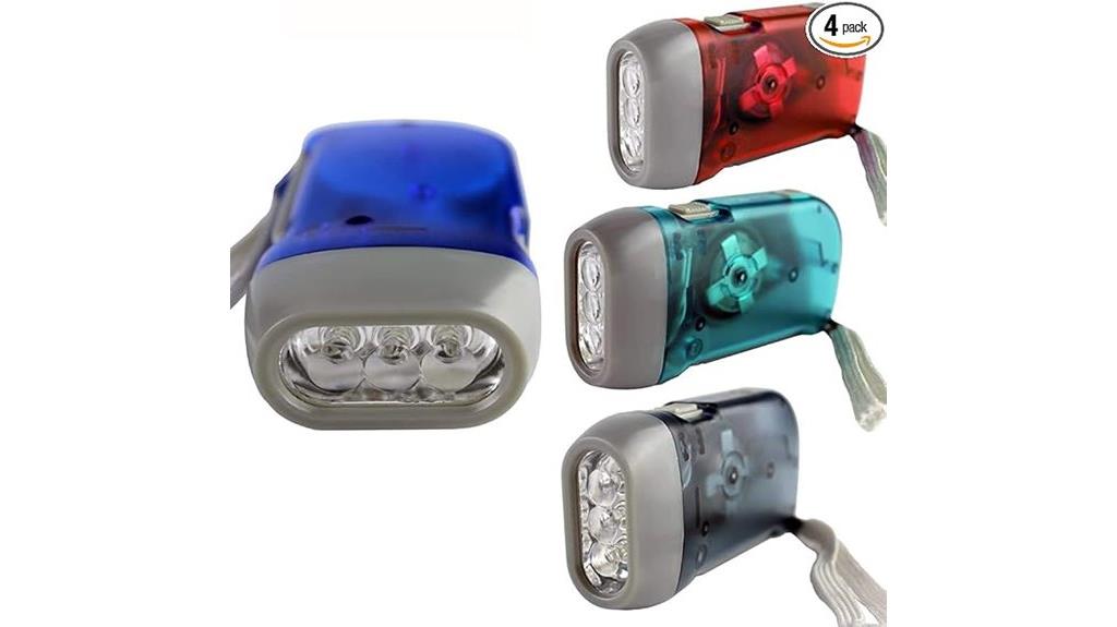 emergency outdoor flashlight set