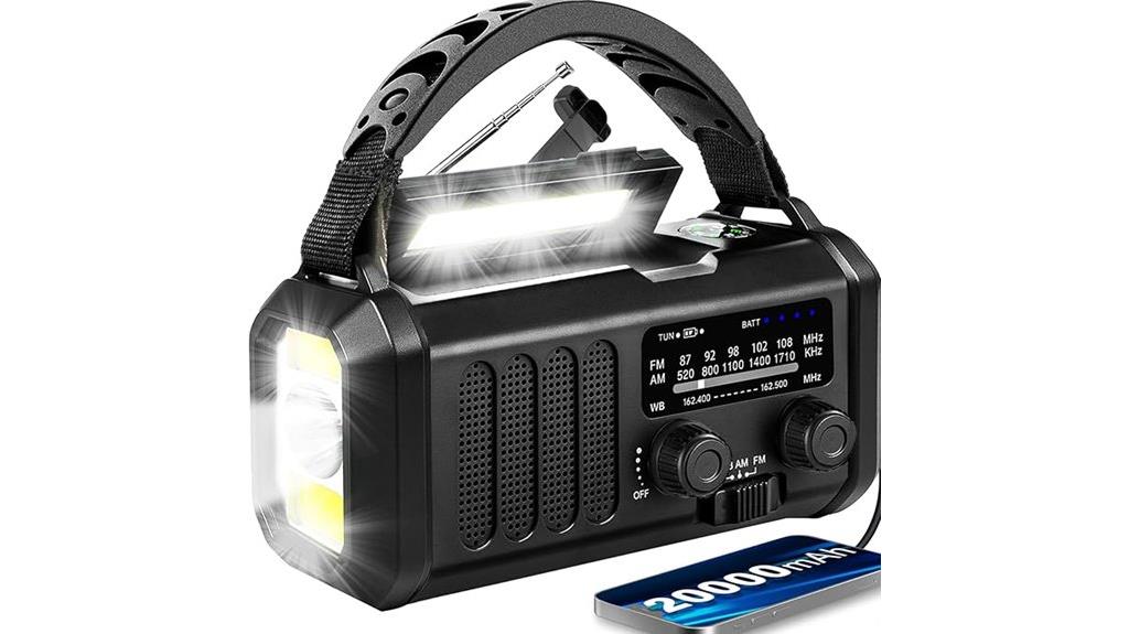 emergency radio with power bank