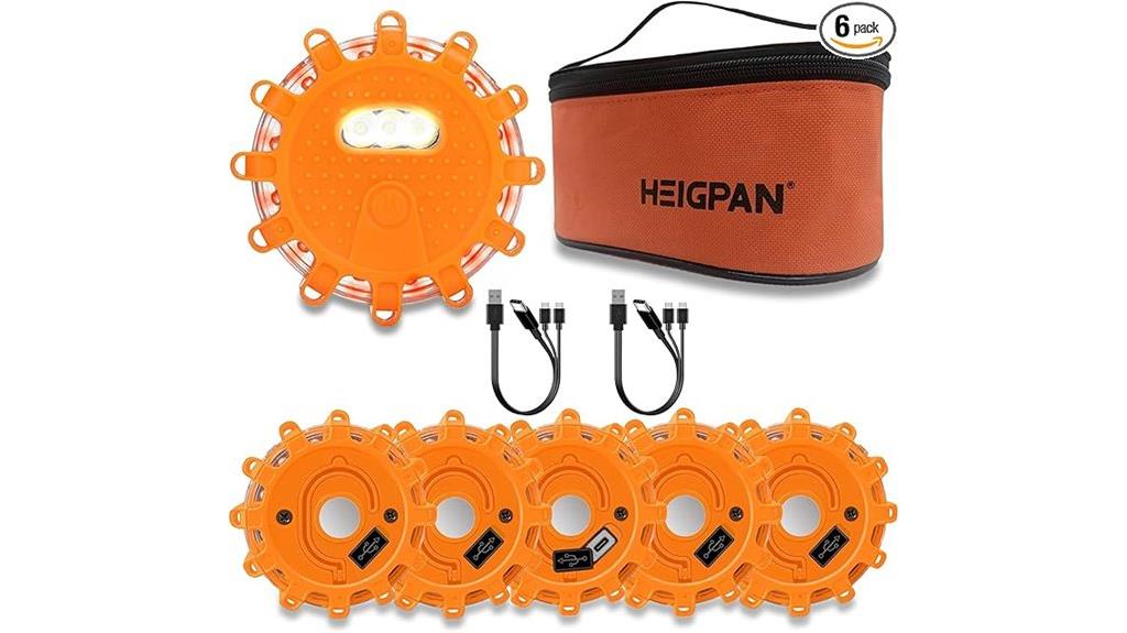 emergency roadside warning kit