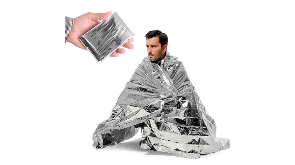 emergency silver mylar blankets