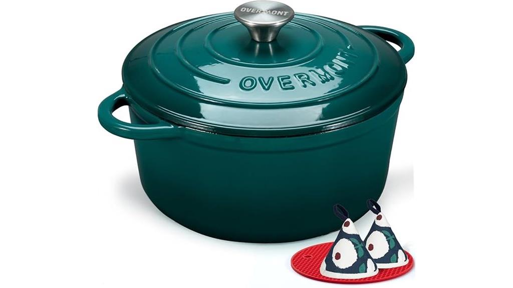 enameled 4 5qt dutch oven