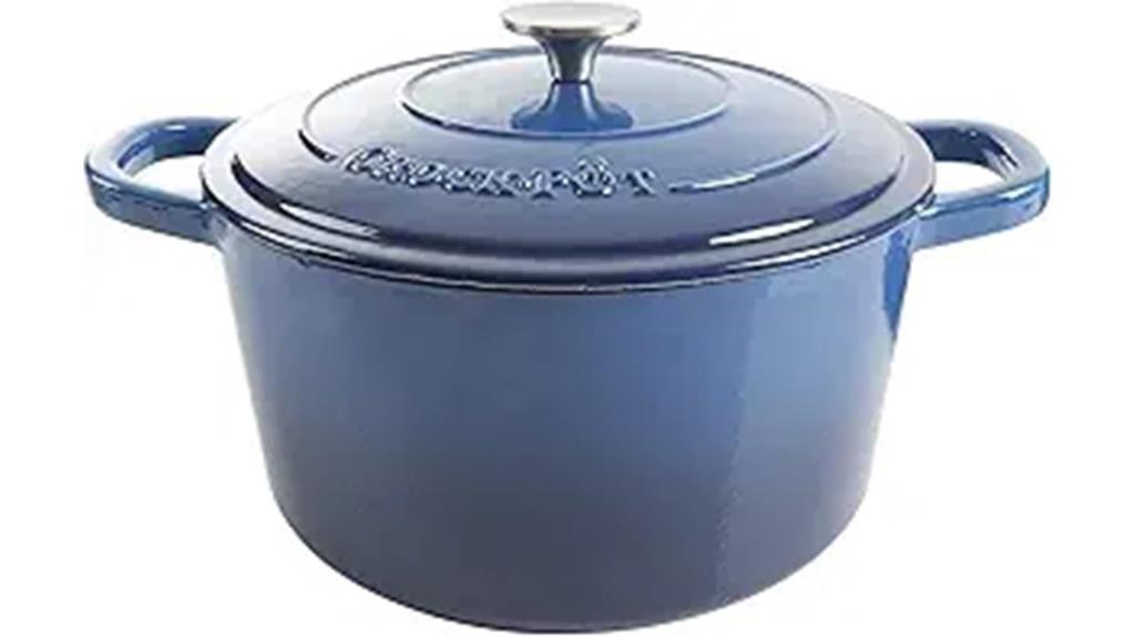 enameled 7 quart dutch oven