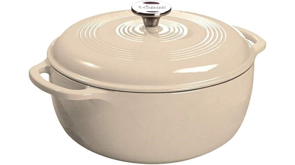 enameled cast iron dutch oven